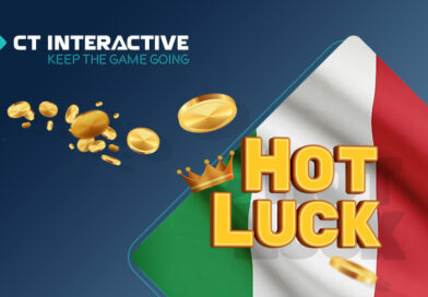 CT Interactive offers Hot Luck Jackpot with all of its games in Italy
